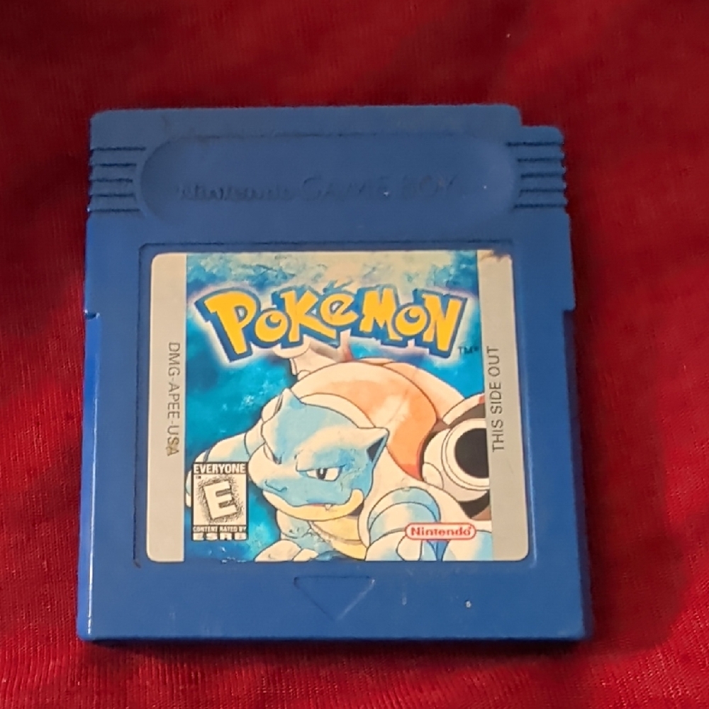 OG Nintendo Pokémon Blue Game Cartridge